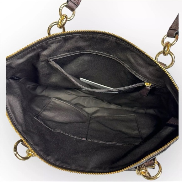 Coach F56127 Metallic Bronze Small Kelsey Satchel - $295 MSRP crossbody NWT - Picture 9 of 12